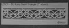 ibicci BL Māori Koru Swirl 2" Strip Stencil